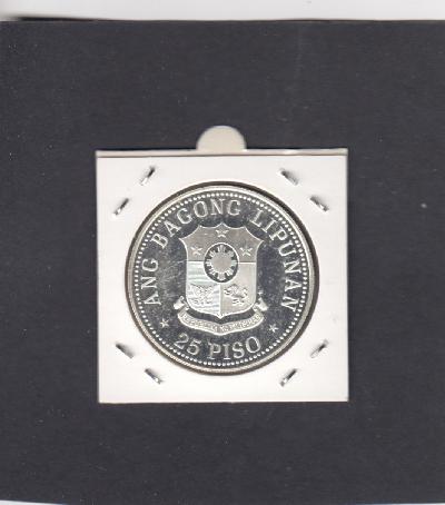 Beschrijving: 25 Piso QUEZON